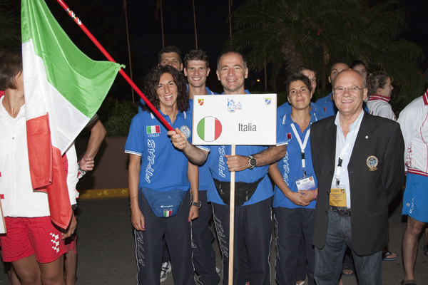 l'equipe italienne à tenerife 2010